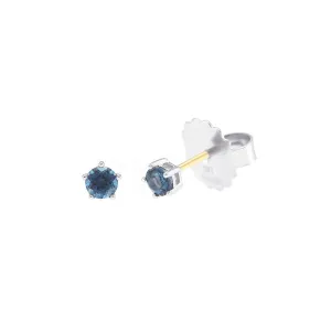 Kate Earrings in London Blue Topaz