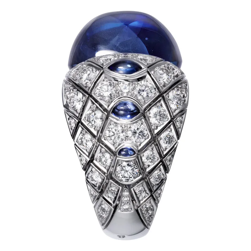 KDY-H4268700 wide arm ring with colored gemstones