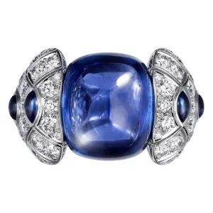 KDY-H4268700 wide arm ring with colored gemstones