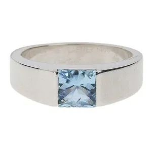 KDY-U1909088 square diamond flat straight arm ring