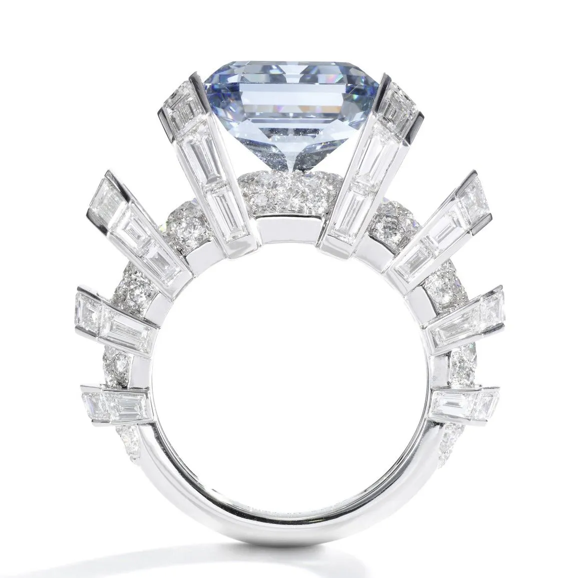 KDY-U6250893 side stone square ring