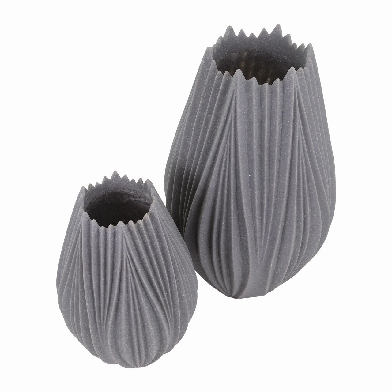Kembar - Gray Duo Vases (Set of 2)