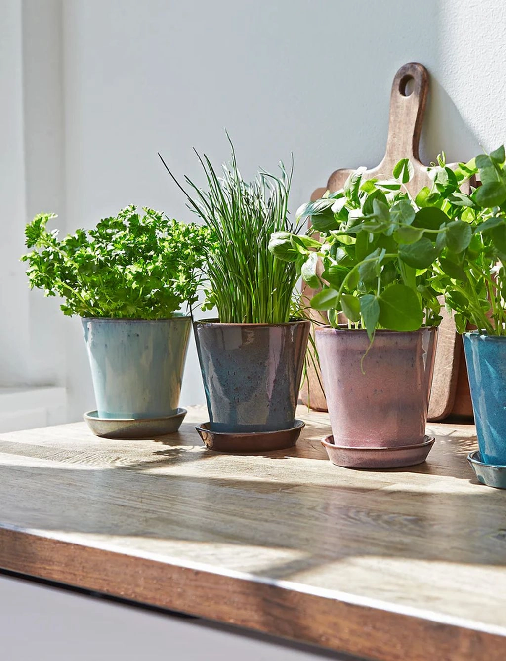 Knabstrup Keramik Cultivation Pot, Soft Mint