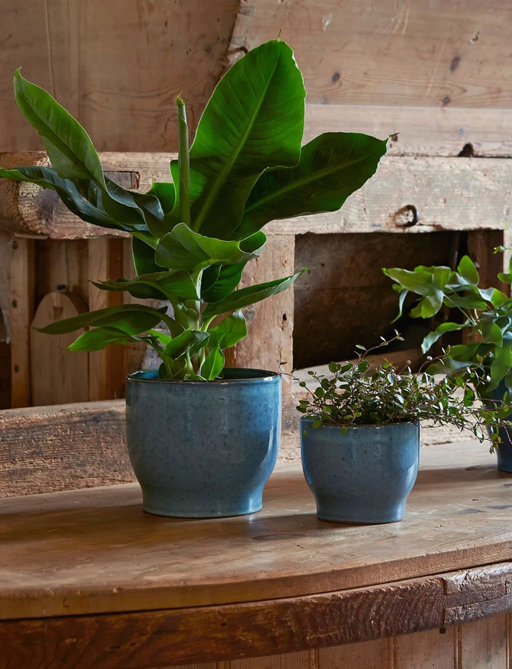 Knabstrup Keramik Flower Planter ? 12,5 Cm, Smoked Blue