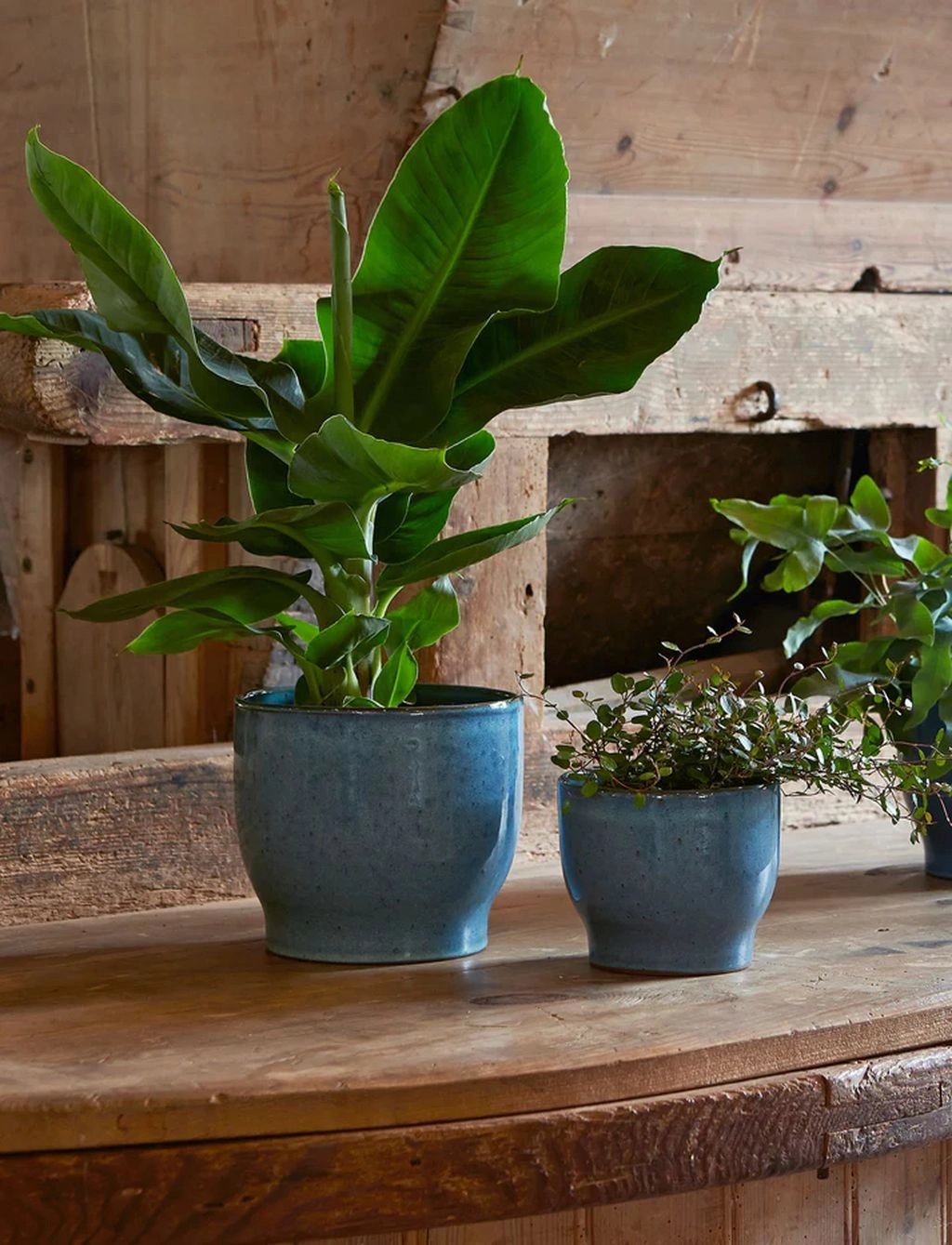 Knabstrup Keramik Flower Planter ? 14,5 Cm, Smoked Blue