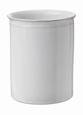Knabstrup Keramik Utensils Pot, White dried green plant  
