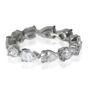 Lab-Grown Diamond Wedding Band in 14K White Gold 3 CTW