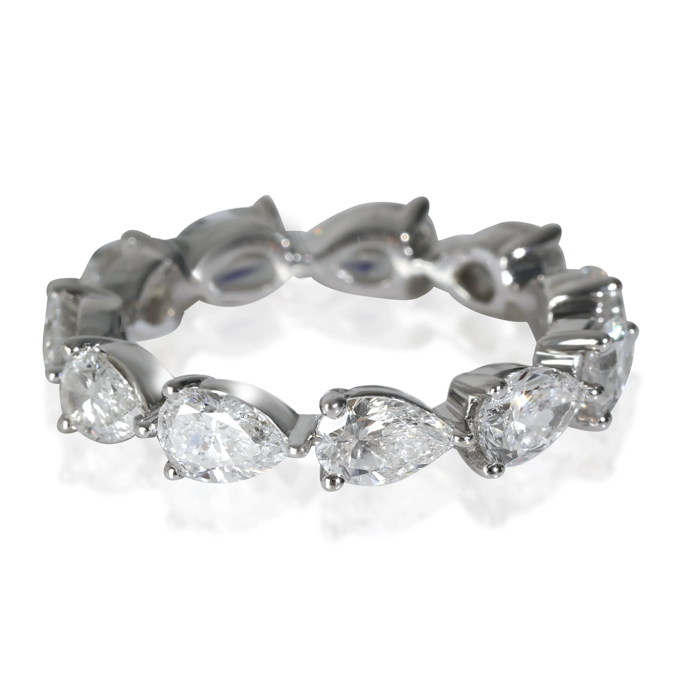 Lab-Grown Diamond Wedding Band in 14K White Gold 3 CTW
