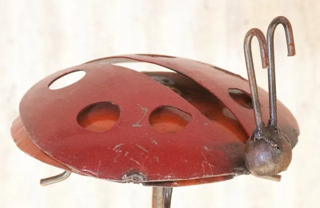 Lady Bug on Stake decorative plants  