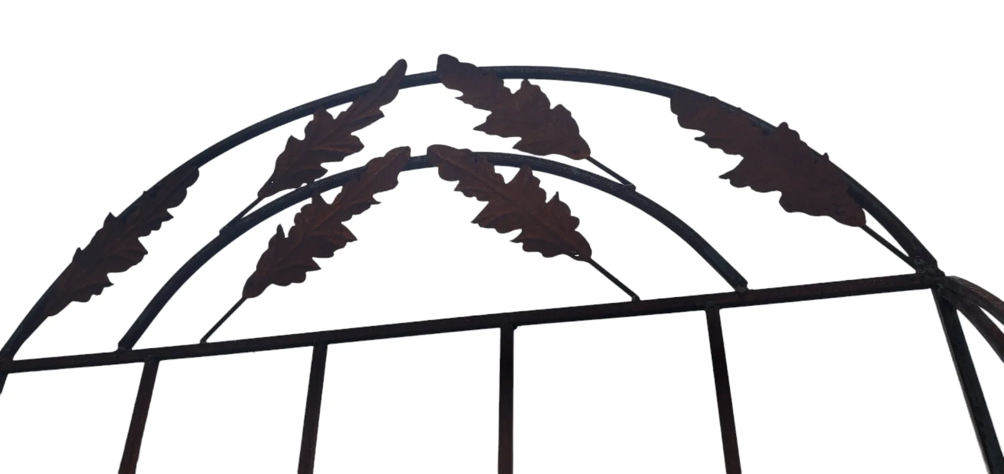 Large Baker's Rack with Leaves