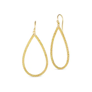 Large Stardust Teardrop Earrings