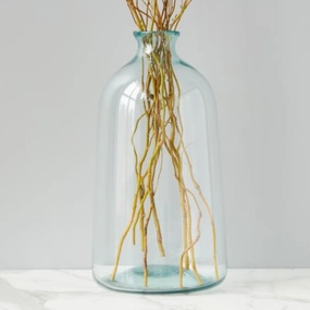Large Artisanal Vase outdoor greenery  