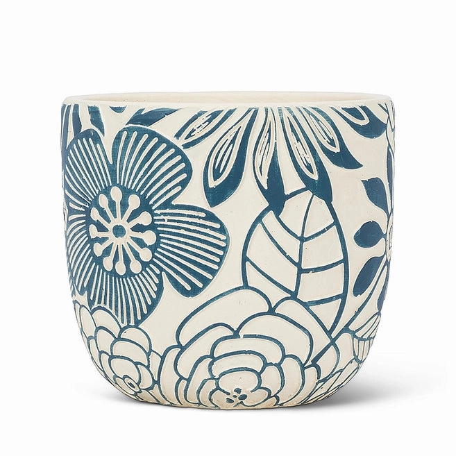 Large Hippie Flower Planter - 6.5"D plant seeds  