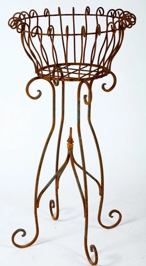 Large Parisian Flower Planter Plant Stand cactus succulent plant  