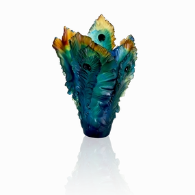 Large Peacock Flower Vase mini ornamental plant  