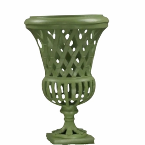 Lawn Green Lattice 16" Urn plant seeds  
