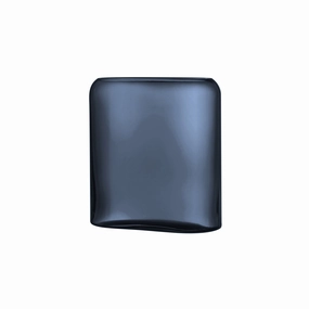 Layers Vase Medium in Steel Blue mini ornamental plant  