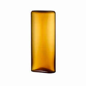 Layers Vase Tall in Amber mini ornamental plant  