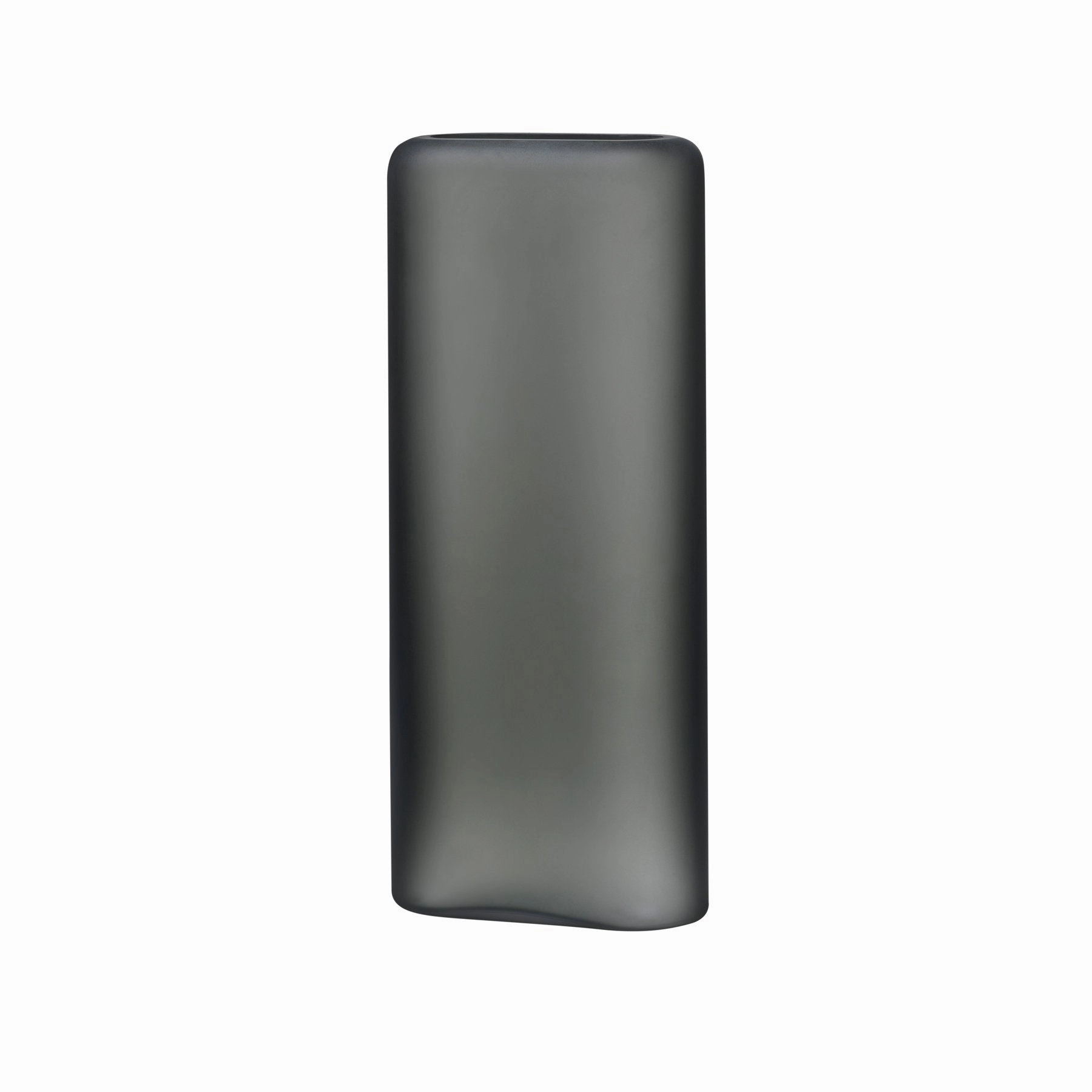 Layers Vase Tall in Smoke (acid mat) mini ornamental plant  