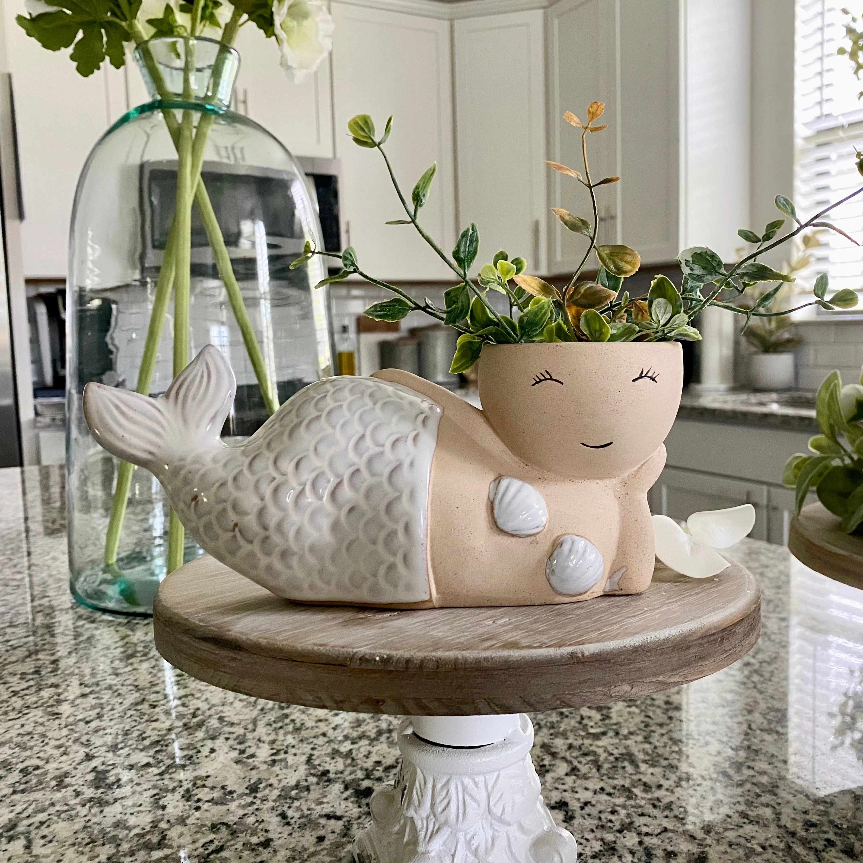 Laying Mermaid Cachepot