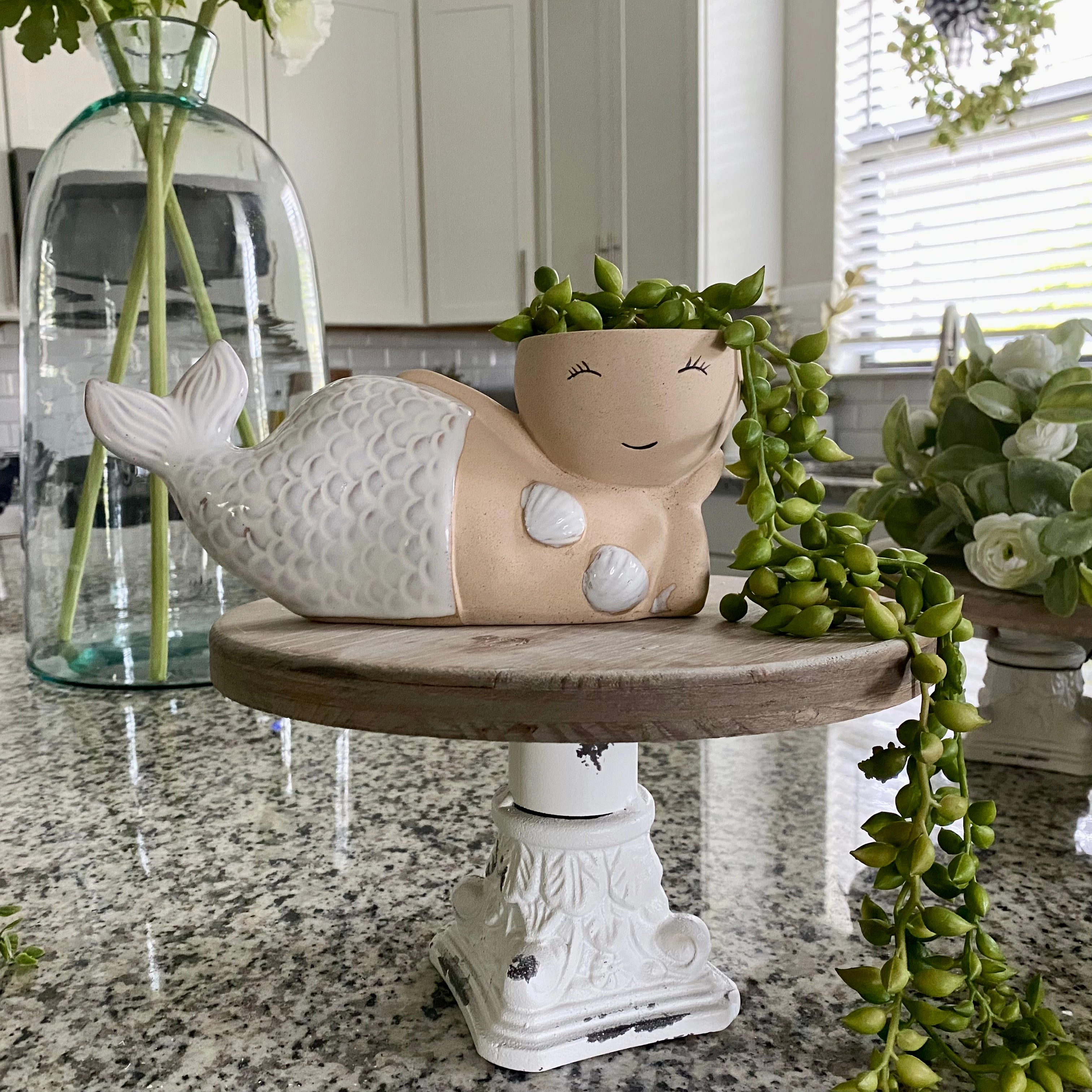 Laying Mermaid Cachepot