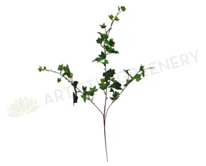 LEA0023(b) Variegated Ivy Spray 85cm dried green plant  
