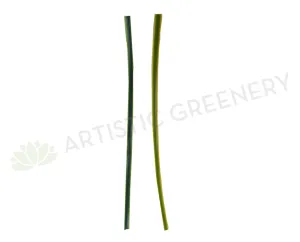 LEA0032 Long Flax Leaf 85cm 2 Styles dried green plant  