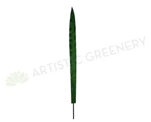 LEA0041 Flax Leaf 124cm dried green plant  