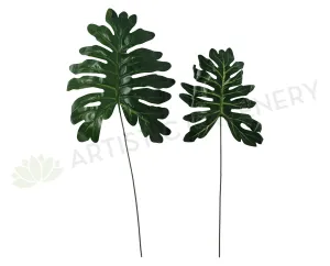 LEA0045 Xanadu Leaf Real Touch (Gloss) 2 Sizes dried green plant  