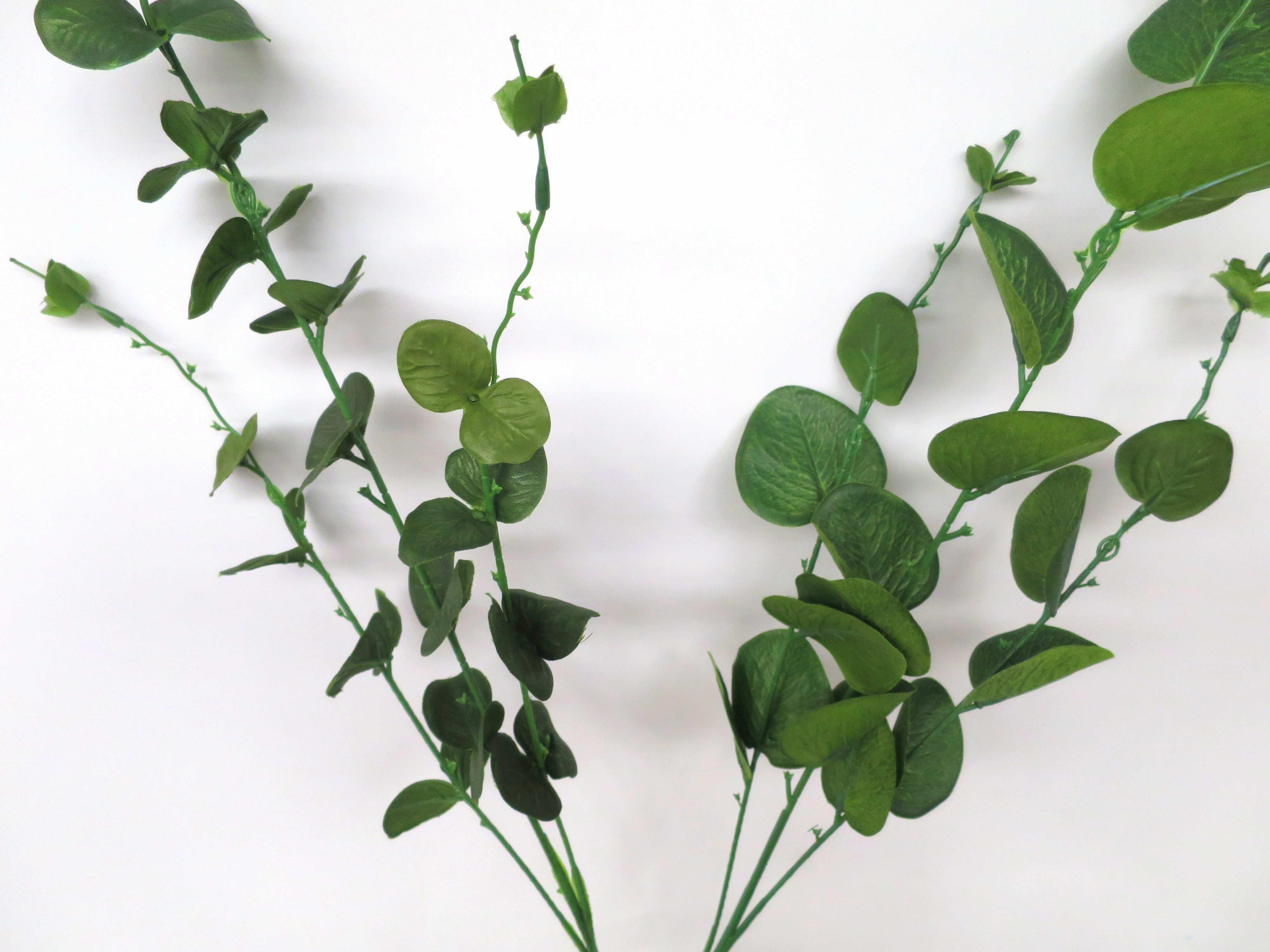 LEA0048 Eucalyptus Spray 80cm 2 Styles