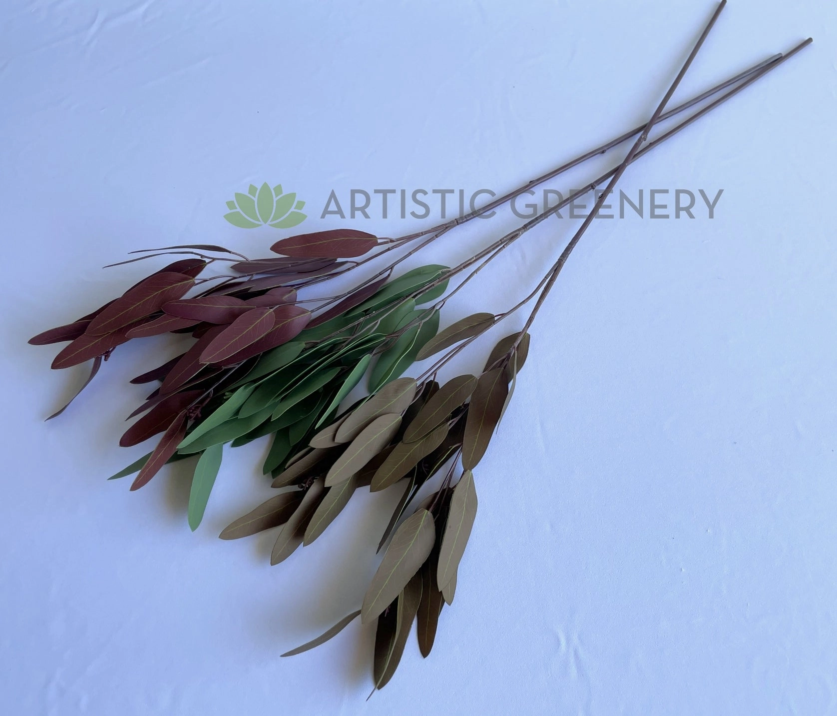 LEA0056 Gum Leaf / Eucalyptus Spray 3 Colours