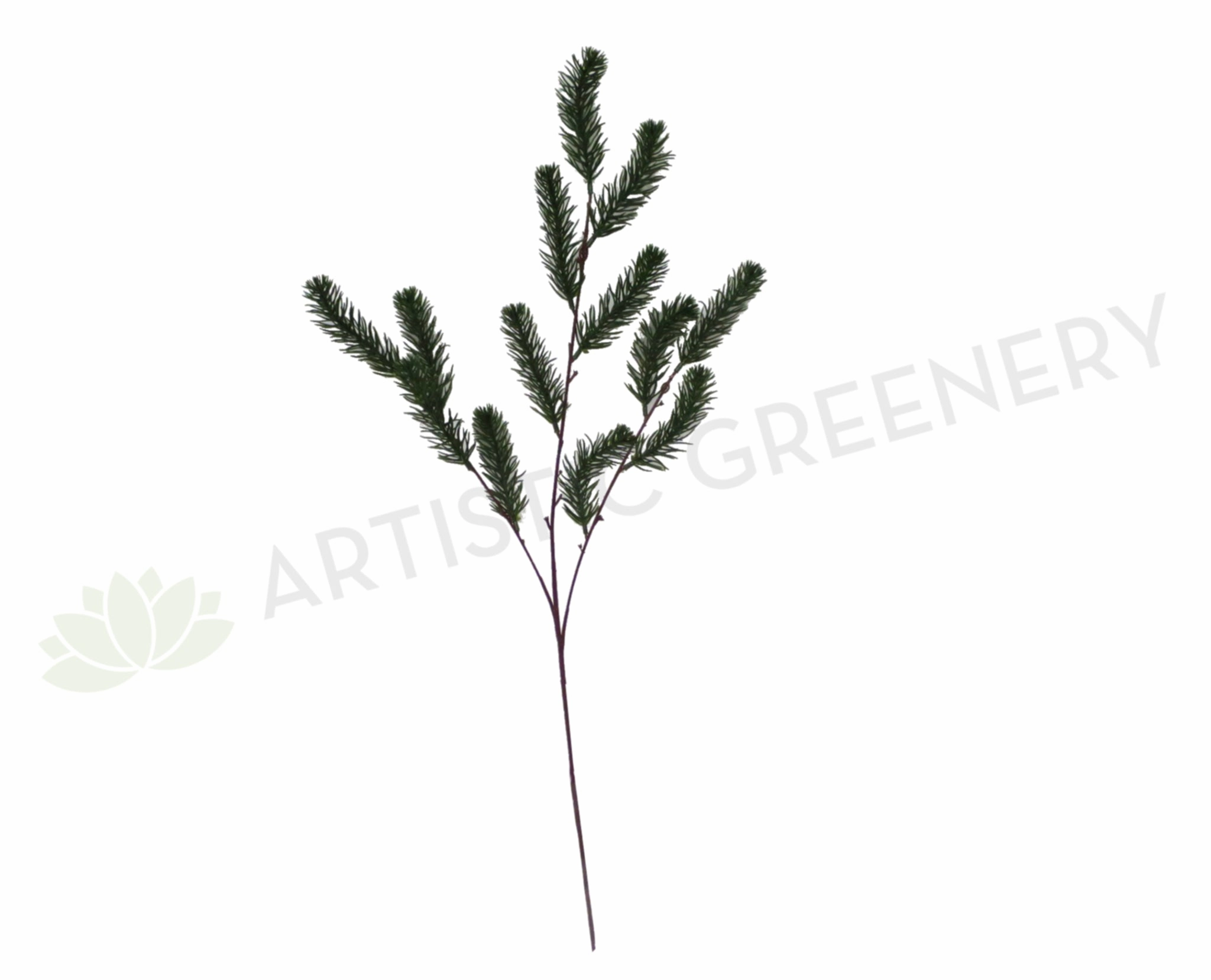 LEA0058 Pine Leaves (Branch) 83cm Green indoor plant stand  