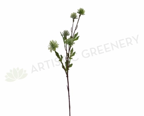 LEA0059 Thistle Greenery Spray 82cm Green outdoor greenery  