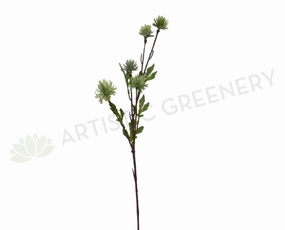 LEA0059 Thistle Greenery Spray 82cm Green xl flower pot  