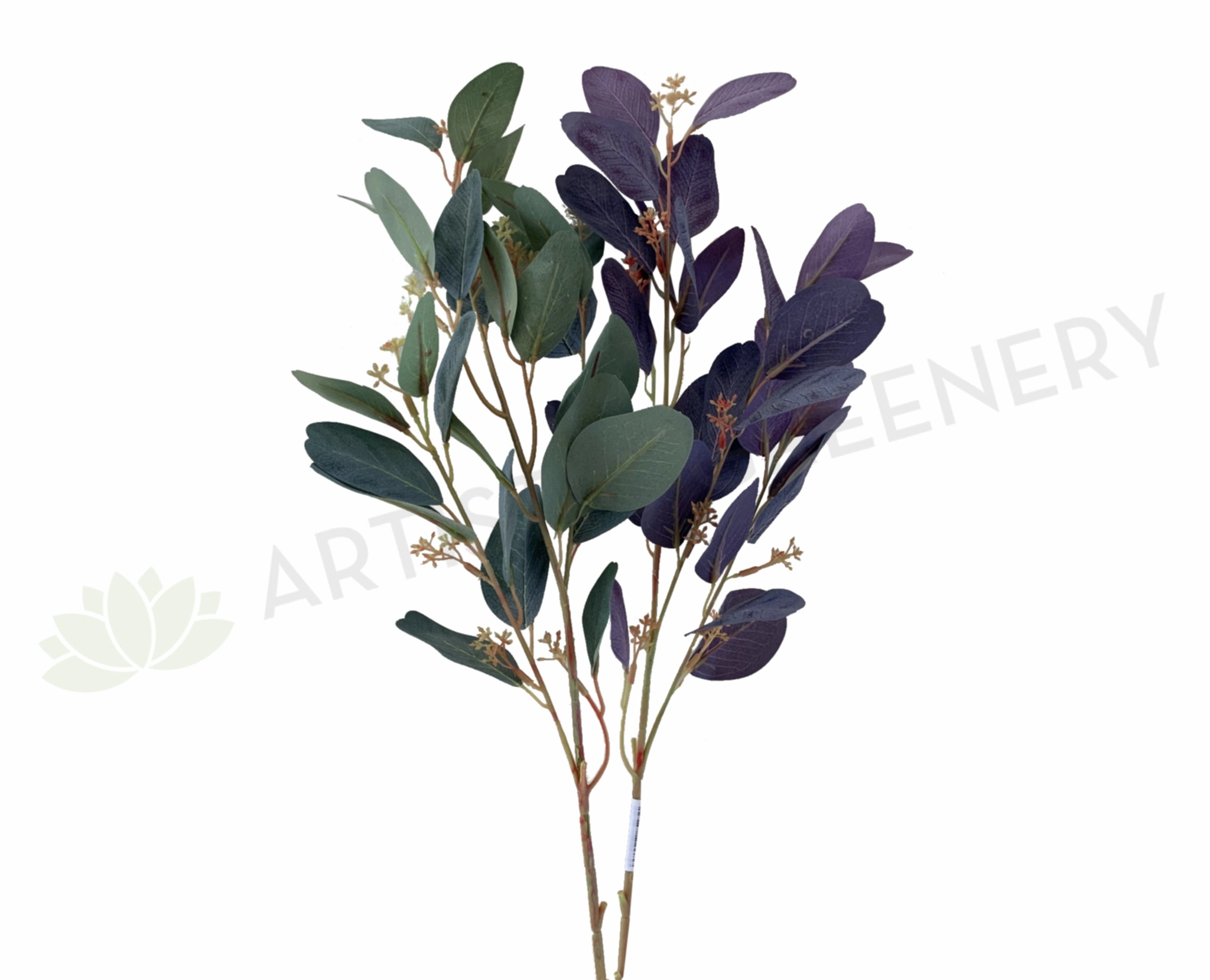LEA0080 Seeded Eucalyptus Foliage 73cm 2 Styles xl flower pot  