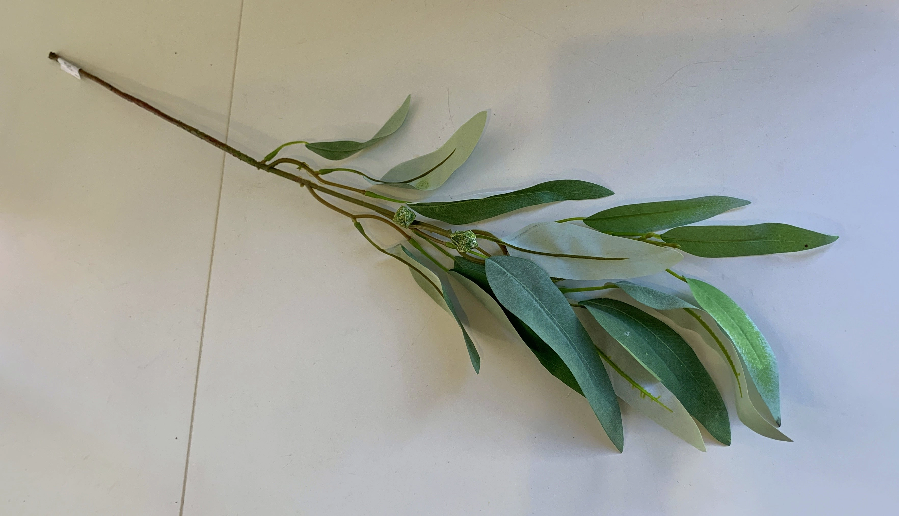 LEA0088 Gum Blossom / Eucalyptus Foliage 73cm Grey