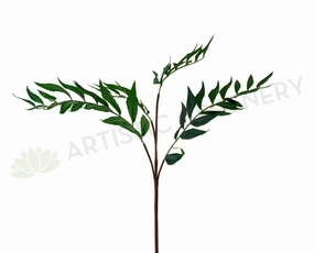 LEA0091 Nectarine Foliage 89cm Green xl flower pot  
