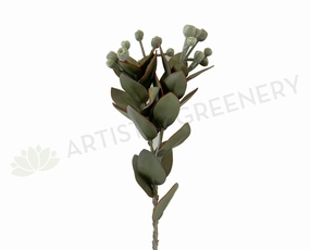 LEA0093 Tetragona Nut Spray 57cm Green xl flower pot  