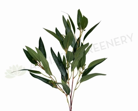 LEA0113 Seeded Gum Leaves 88cm xl flower pot  