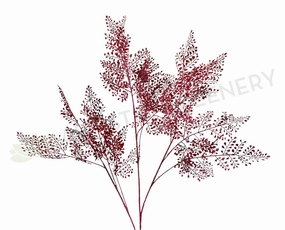 LEA0114 Red Maidenhair Fern Spray 103cm xl flower pot  