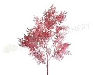 LEA0116 Pink Cedar Spray 97cm dried green plant  