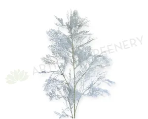 LEA0116WHI White Cedar Spray 102cm dried green plant  
