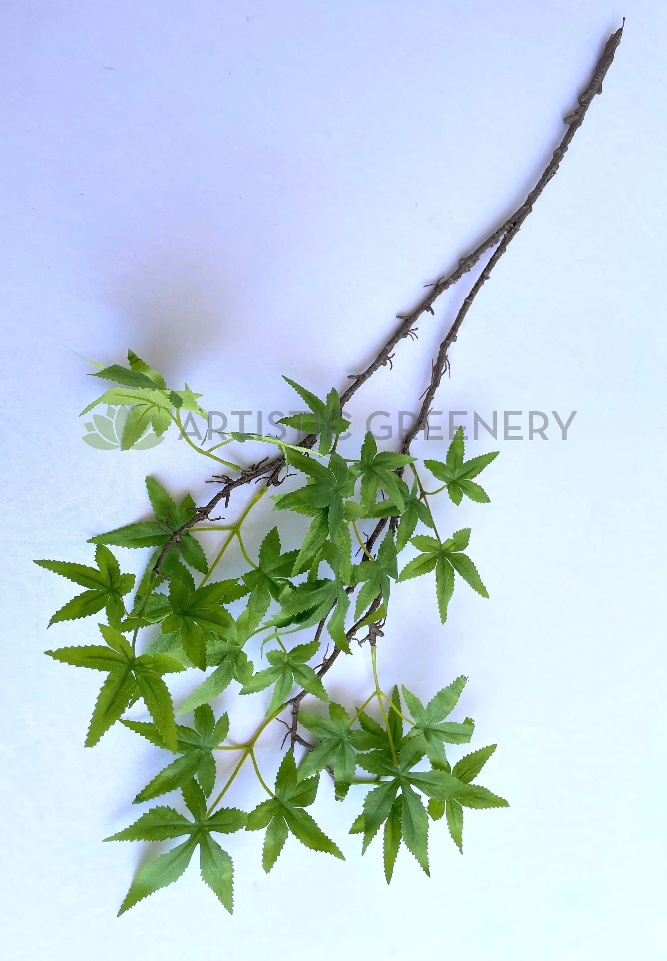 LEA0117 Green Maple Foliage 95cm