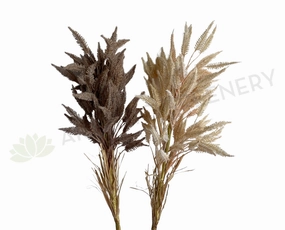 LEA0118 Dried Look Astible 82cm Cream / Brown xl flower pot  