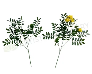 LEA0123 Pogoda Tree Foliage 60cm dried green plant  