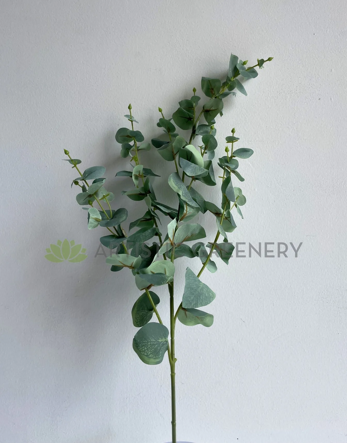 LEA0126 Eucalyptus Spray 100cm Grey Blue