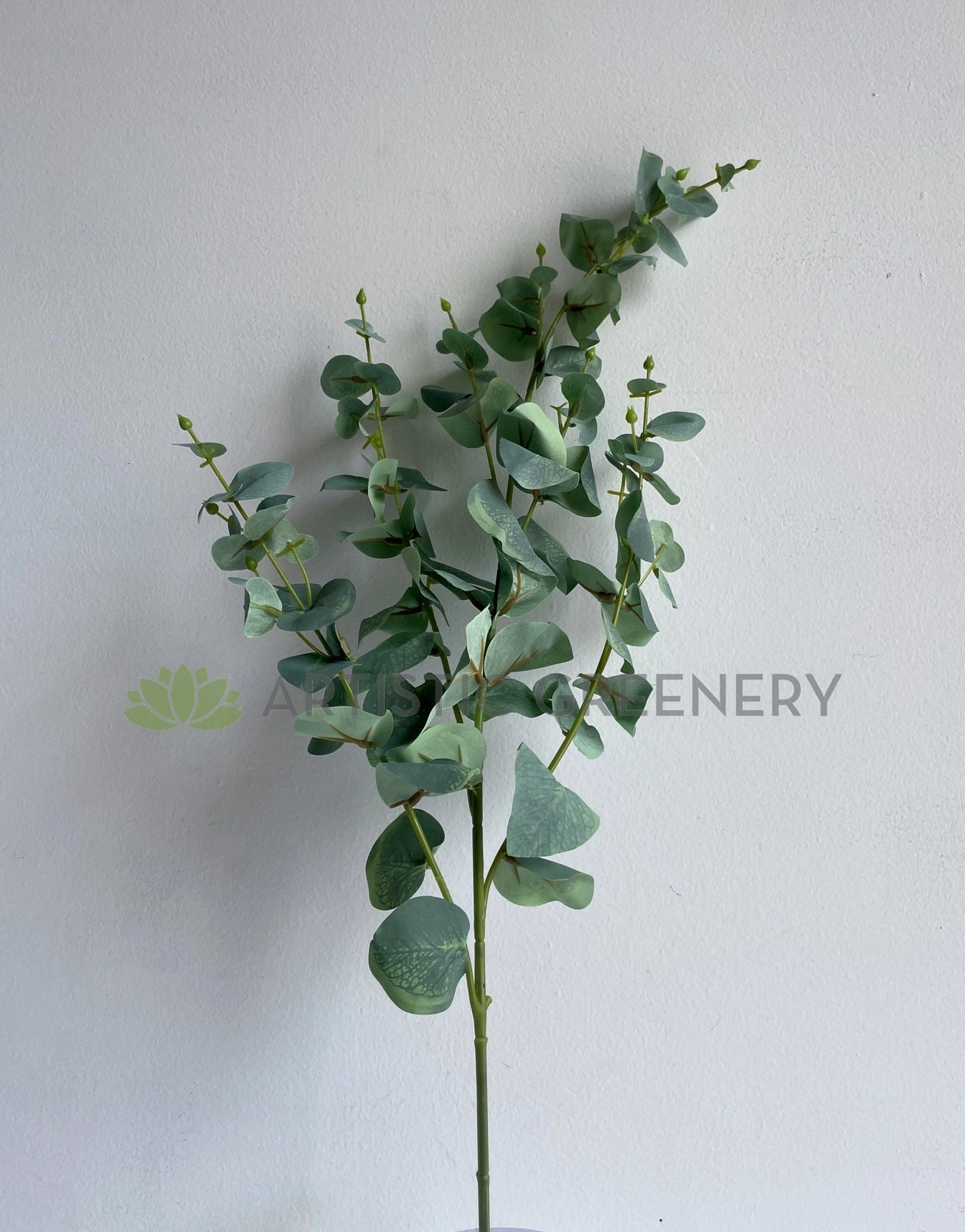 LEA0126 Eucalyptus Spray 100cm Grey Blue