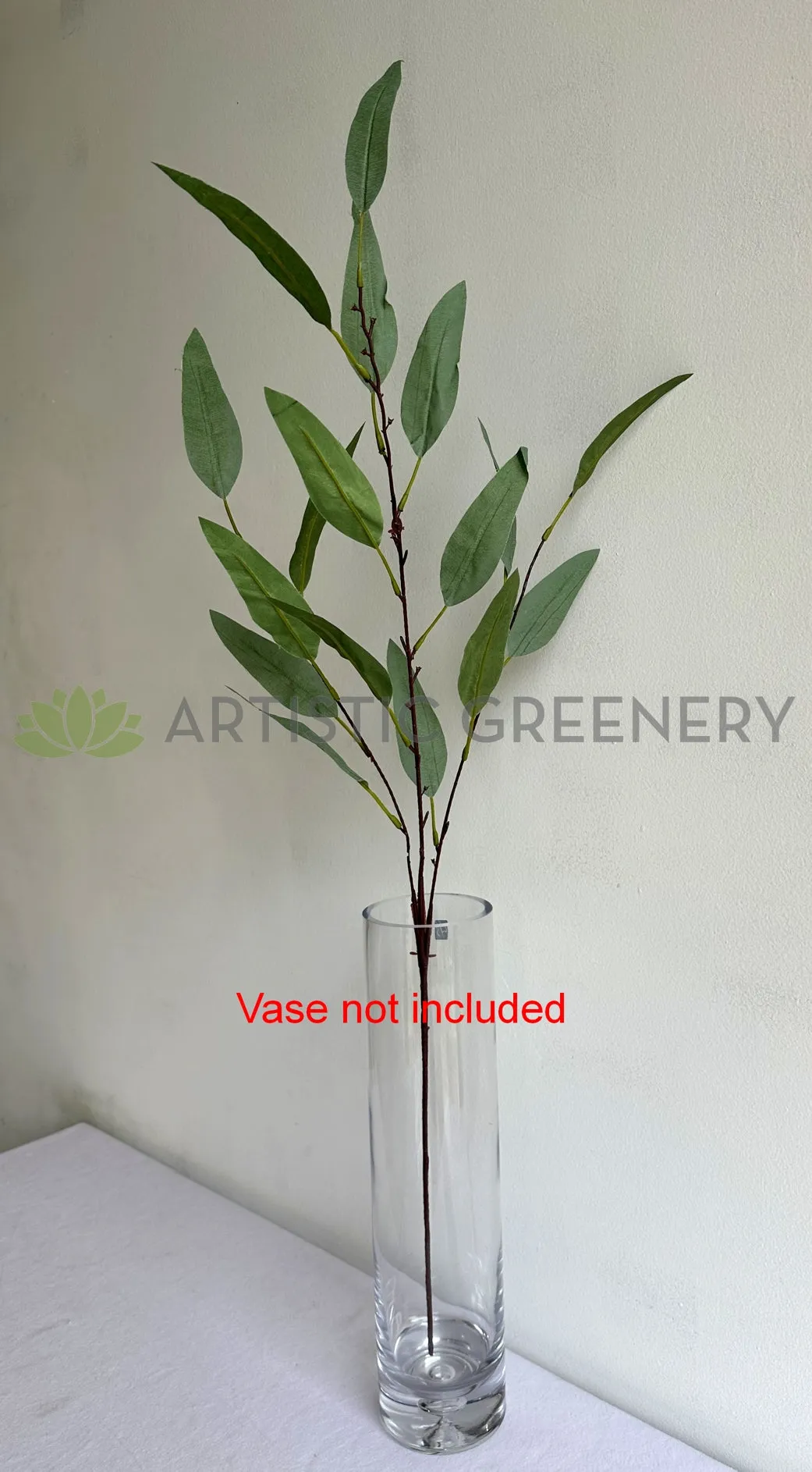 LEA0132 Eucalyptus / Gum Leaves Spray 92cm Green