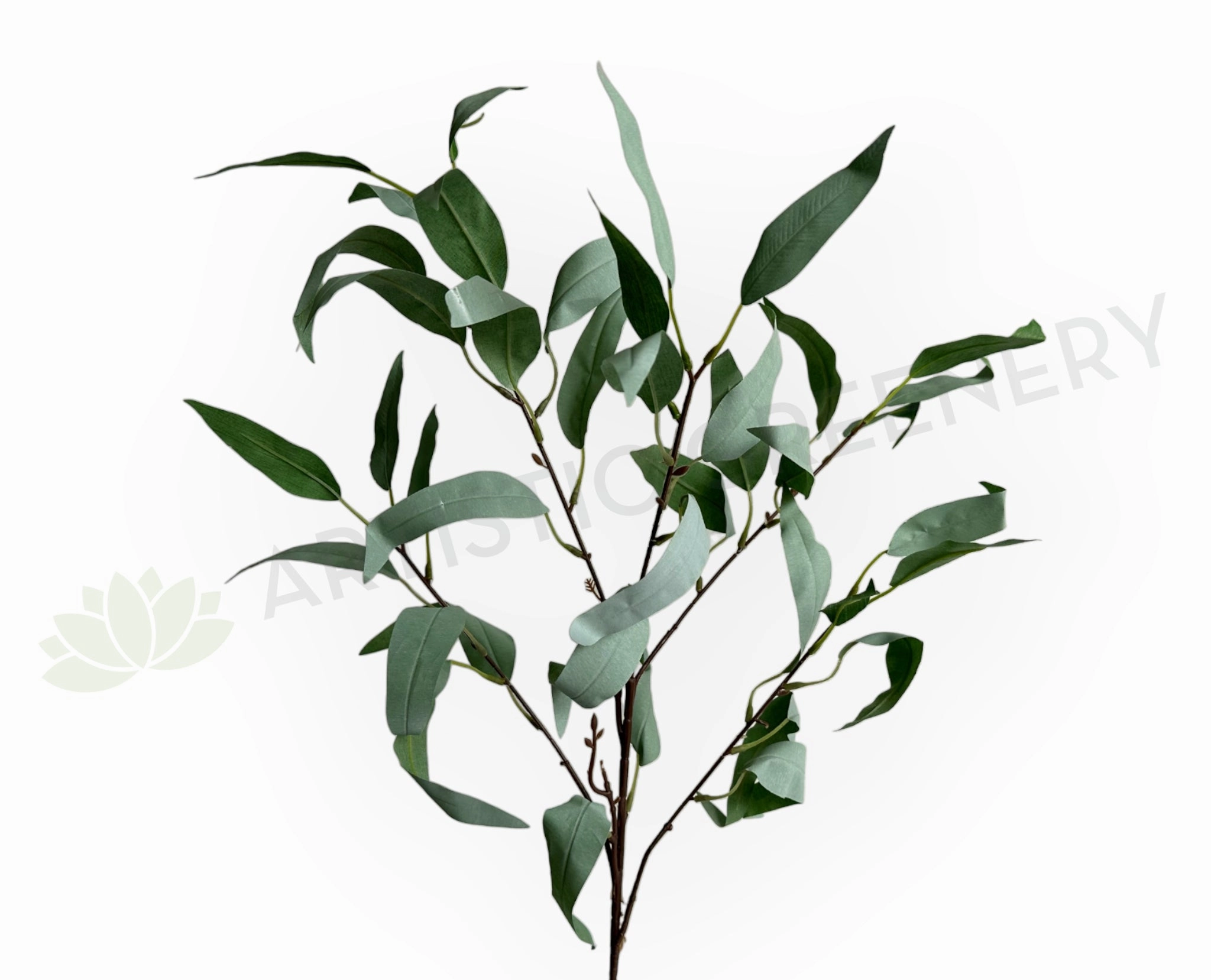 LEA0134 Eucalyptus Foliage 99cm Grey Green xl flower pot  