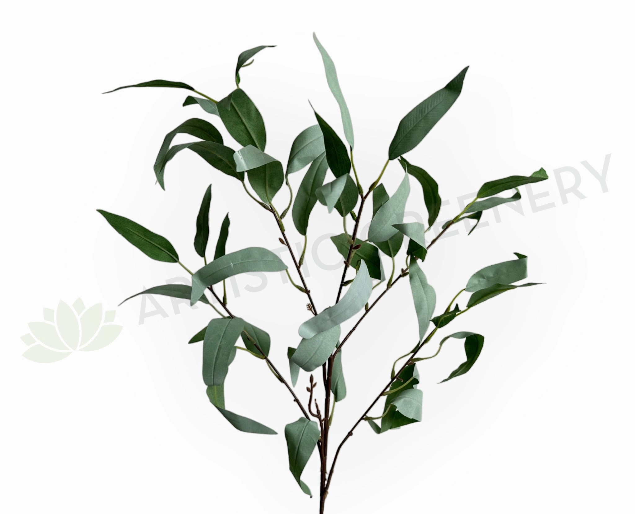 LEA0134 Eucalyptus Foliage 99cm Grey Green outdoor greenery  